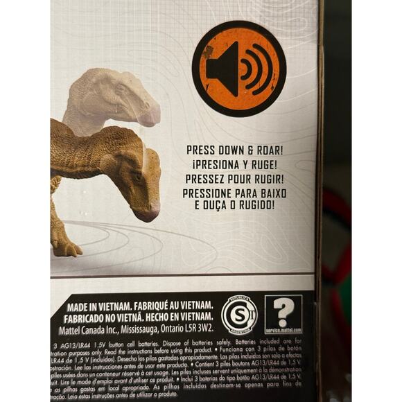 Jurassic World Doninion ROAR Strikers Dinosaur Action Figure - IGUANADON - New - Picture 6 of 7